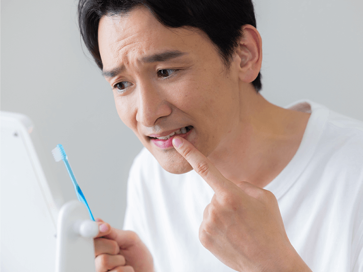 歯に痛みを感じる患者さま